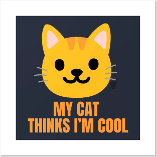 CAT COOL Posters and Art